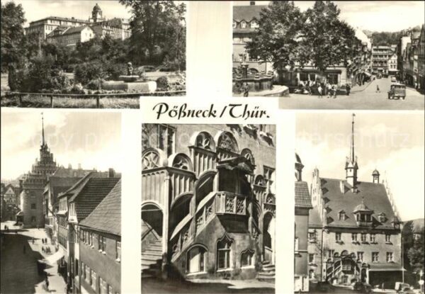 Poessneck Ethel- Julius-Rosenberg-Platz Markt Sch