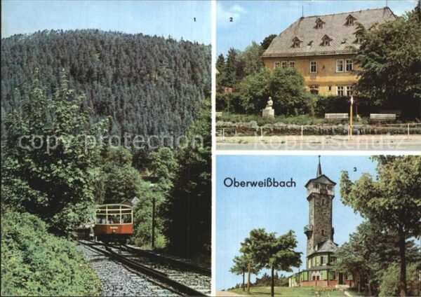 Oberweissbach Bergbahn Fröbelhaus Turm