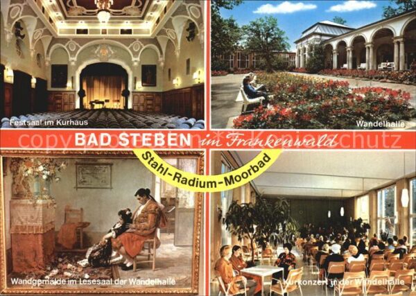 Bad Steben Wandelhalle Festsaal Kurhaus