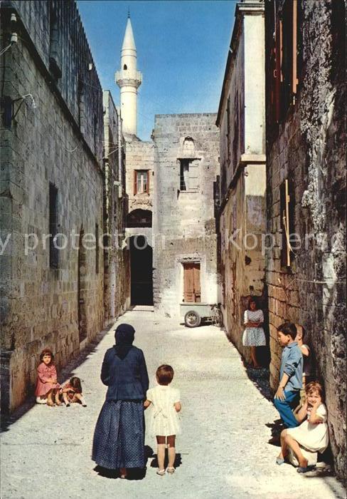 Rhodos Rhodes Aegaeis Altstadt