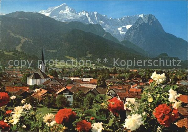 Garmisch-Partenkirchen Pfarrkirche Maria Himmelfahrt Zugspitzg