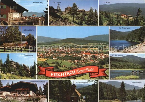 Viechtach Bayerischer Wald Kaitersberg Arber Falkenstein Rachelkap