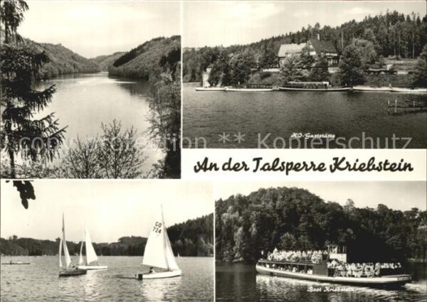 Talsperre Kriebstein HO-Gaststätte Boot-Kriebstein