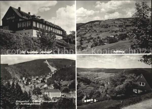 Klingenthal Vogtland Aschberg Georgenthal Gr. Aschbergschanz