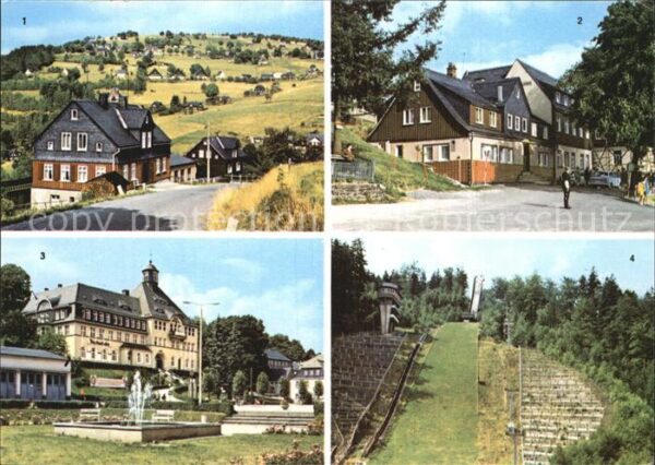 Klingenthal Vogtland Aschbergschanze Rathaus