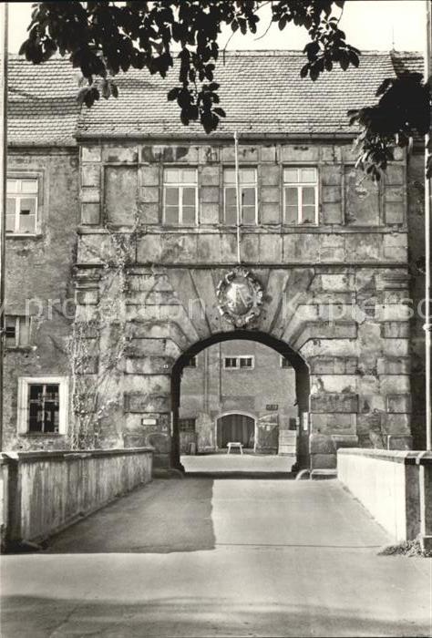 Freiberg Sachsen Schlossportal