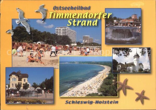 Timmendorfer Strand Möwe Brunnen Strand