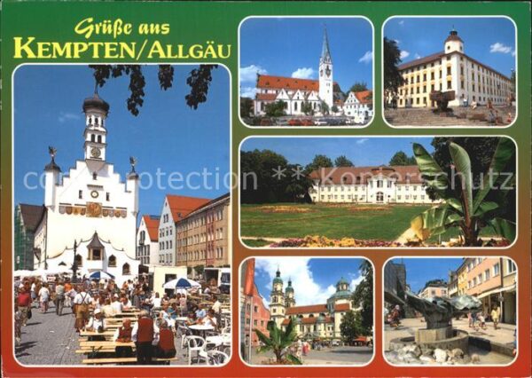 Kempten Allgaeu Schloss Kirche
