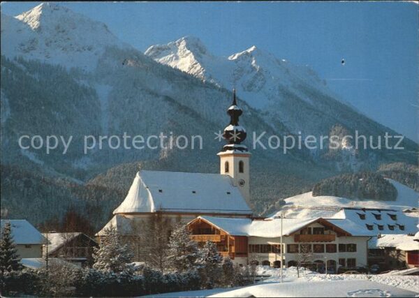 Inzell Rathaus Rauschberg