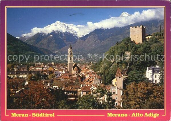 Merano Meran Zielspitze Tschigat