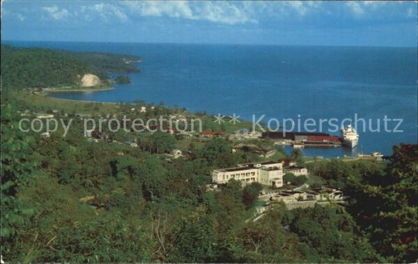 Port Antonio Fliegeraufnahme