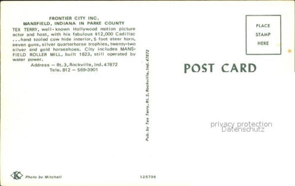 Indiana US-State Frontier City Inc. Mansfield – Bild 2