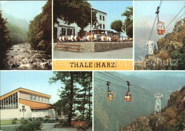 Thale Harz Bodetal Hexentanzplatz Bergstation Schw