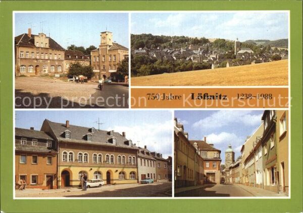 Loessnitz Erzgebirge Thälmannstrasse Hotel-Deutsches-Haus