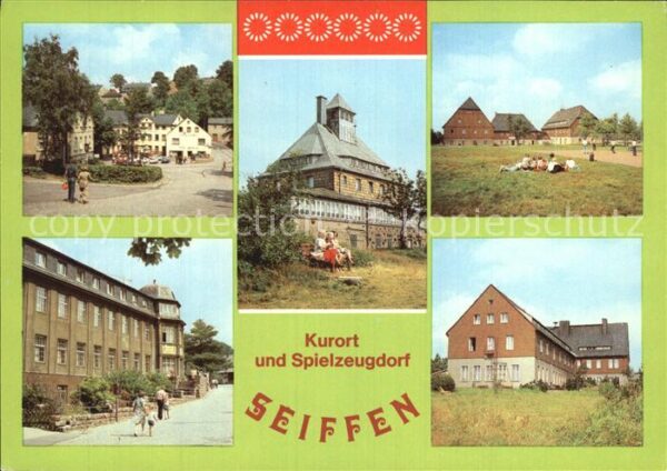 Seiffen Erzgebirge Restaurant Buntes Haus Spielzeugmuseum