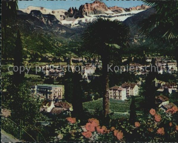 Bolzano mit Rosengarten