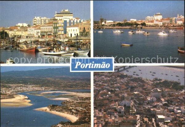 Portimao Fliegeraufnahme Hafen