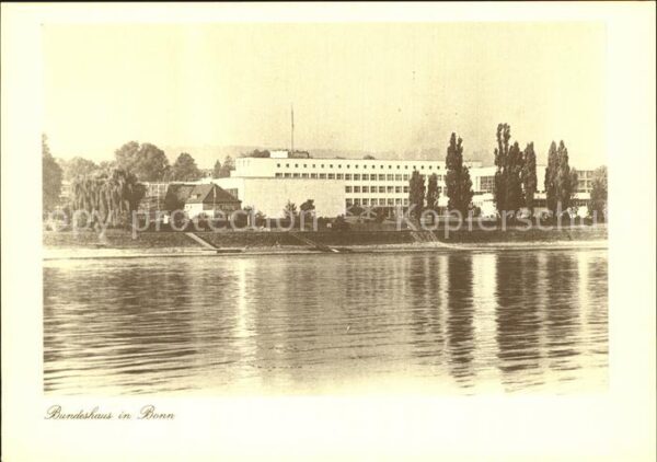 Bonn Rhein Bundeshaus