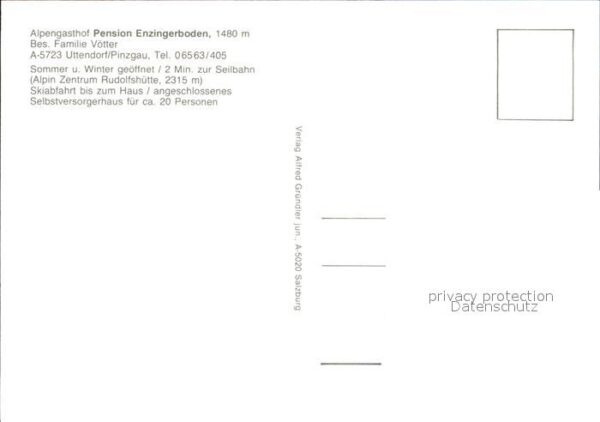 Uttendorf Salzburg Gasthof Enzingerboden – Bild 2