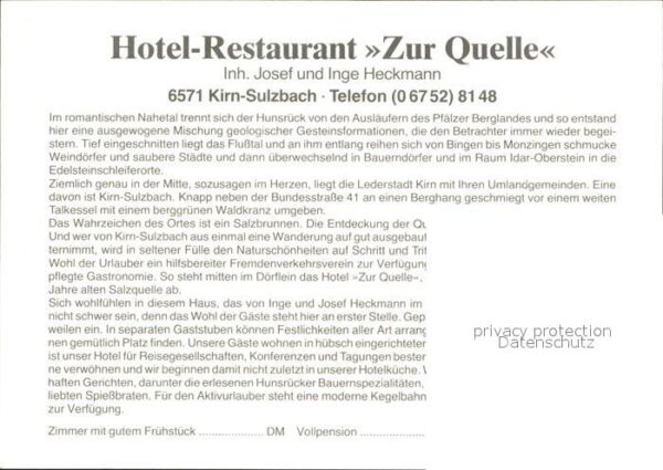 Sulzbach Main Hotel zur Quelle – Bild 2