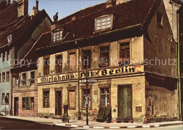 Berlin Wirtshaus Alt Berlin Petristrasse Repro