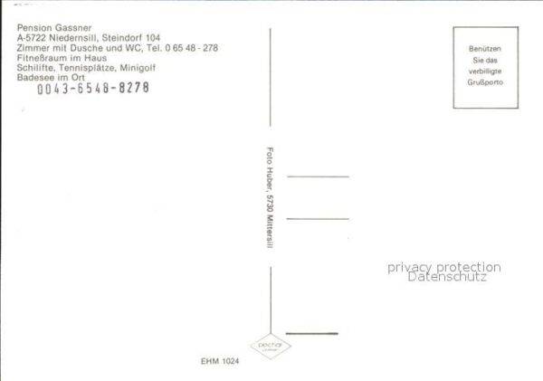 Niedernsill Pension Gassner Strand – Bild 2