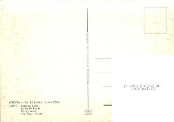 Corfu Korfu Palazzo Reale – Bild 2