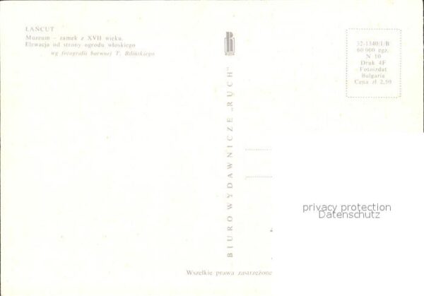 Lancut Parkanlage – Bild 2