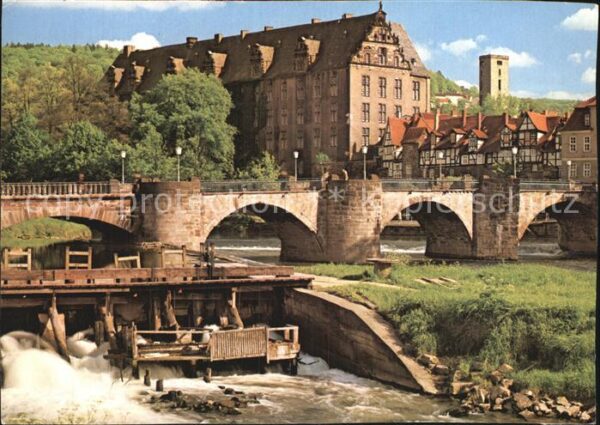Hann. Muenden Werrabrücke und Weltenschloß