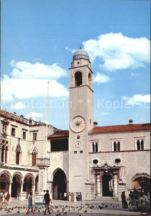 Dubrovnik Ragusa Glockenturm