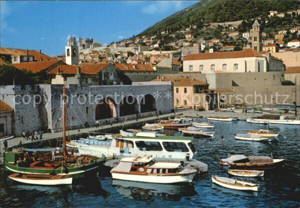Dubrovnik Ragusa Stara Luka Hafen