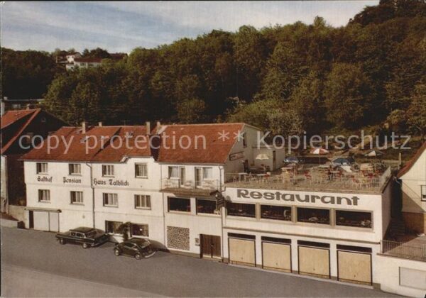 Lindenfels Odenwald Gasthaus Haus Talblick