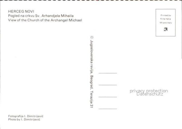 HERCEG NOVI Hercegnovi Montenegro Kirchenpartie – Bild 2