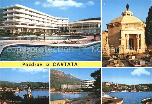 Cavtat Dalmatien Kieche Hafen Hotel