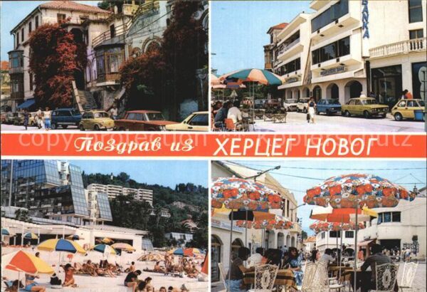HERCEG NOVI Hercegnovi Montenegro Strand Ortspartien
