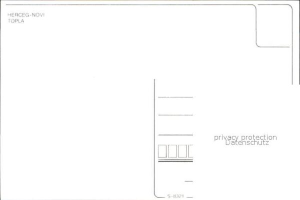 HERCEG NOVI Hercegnovi Montenegro Topla Fliegeraufnahme Strand Hotels – Bild 2