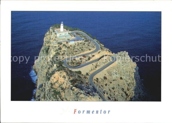 Formentor Fliegeraufnahme mit Leuchtturm