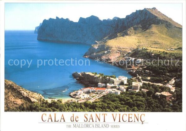 Mallorca Fliegeraufnahme Cala De Sant Vicenc