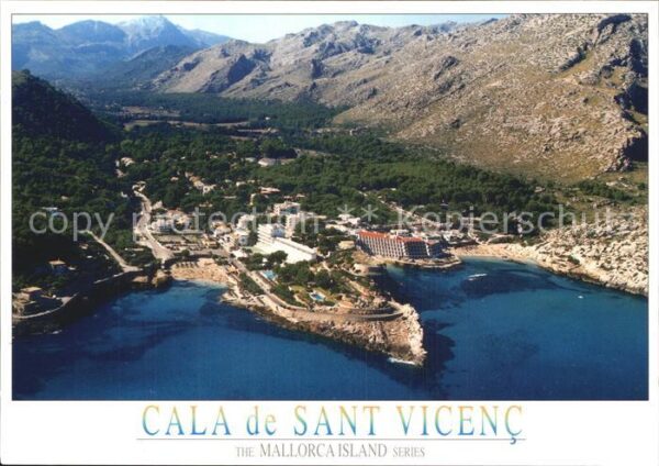 Mallorca Fliegeraufnahme Cala De Sant Vicenc