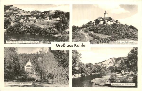 Kahla Thueringen Dahlenstein Leuchtenburg Schloss Fröhli