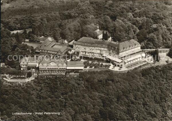 Koenigswinter Hotel Petersberg Fliegeraufnahme