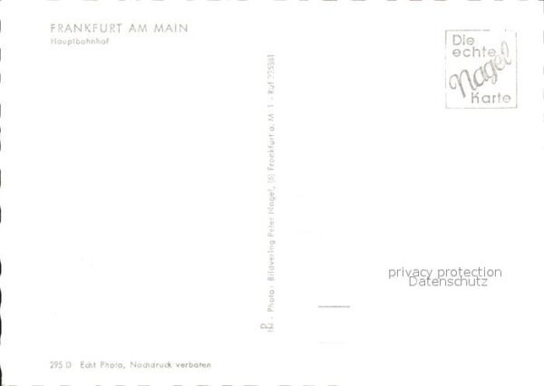 Frankfurt Main Hauptbahnhof – Bild 2