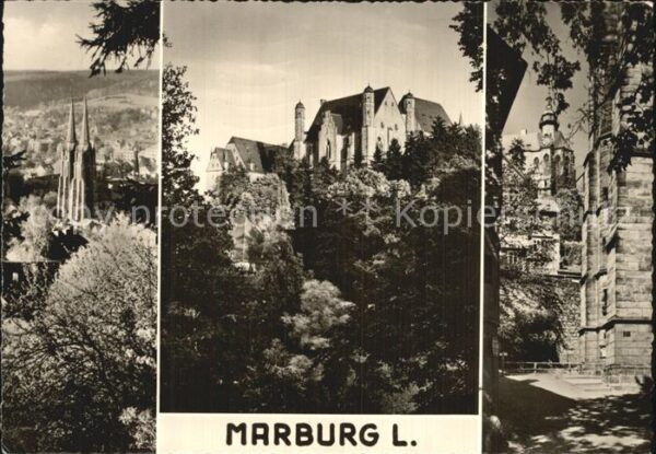 Marburg Lahn Landgrafenschloss Elisabethkirche