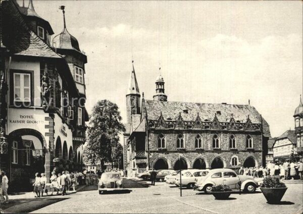 Goslar Rathaus Marktkirche