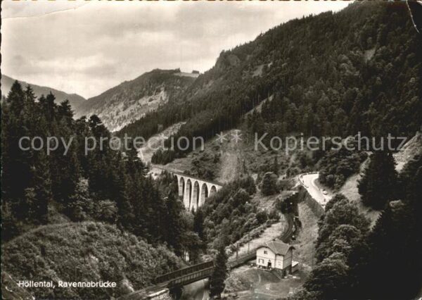 Hoellental Schwarzwald Ravennabrücke