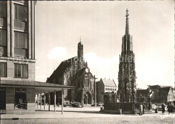 Nuernberg Brunnen Frauenkirche