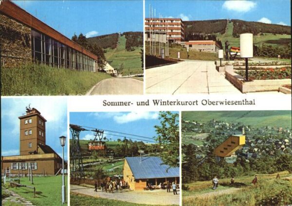 Oberwiesenthal Erzgebirge Hallenschwimmbad Fichtelberg Wetterwart