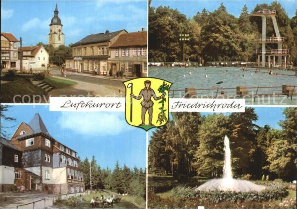 Friedrichroda Platz der DSF Spiessberghaus Schwimmbad