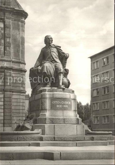Magdeburg Otto von Guericke Denkmal