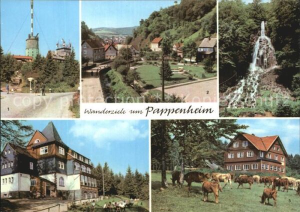 Pappenheim Thueringen Grosser Inselsberg Spiessberghaus Platz
